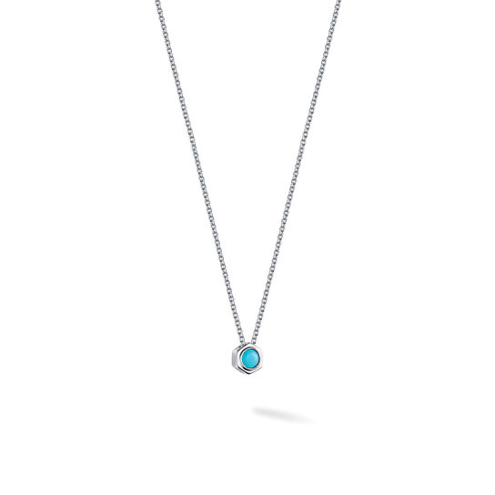 Turquoise and Silver Necklace | Birks Bee Chic