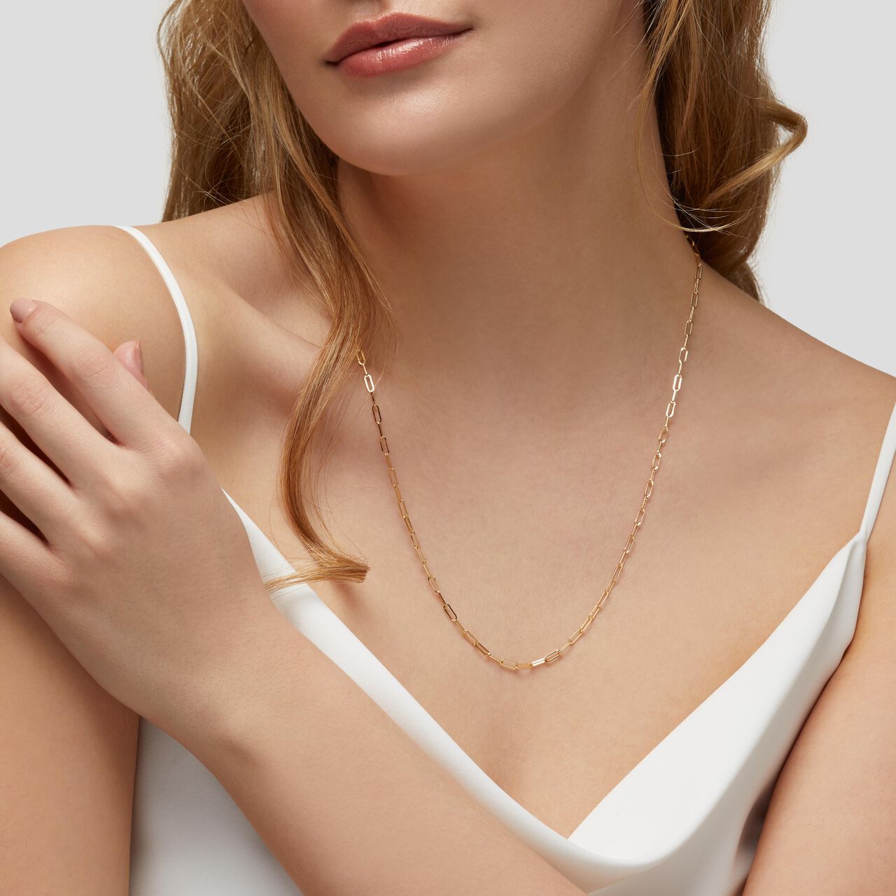 Birks Essentials  Yellow Gold Cable Chain Necklace