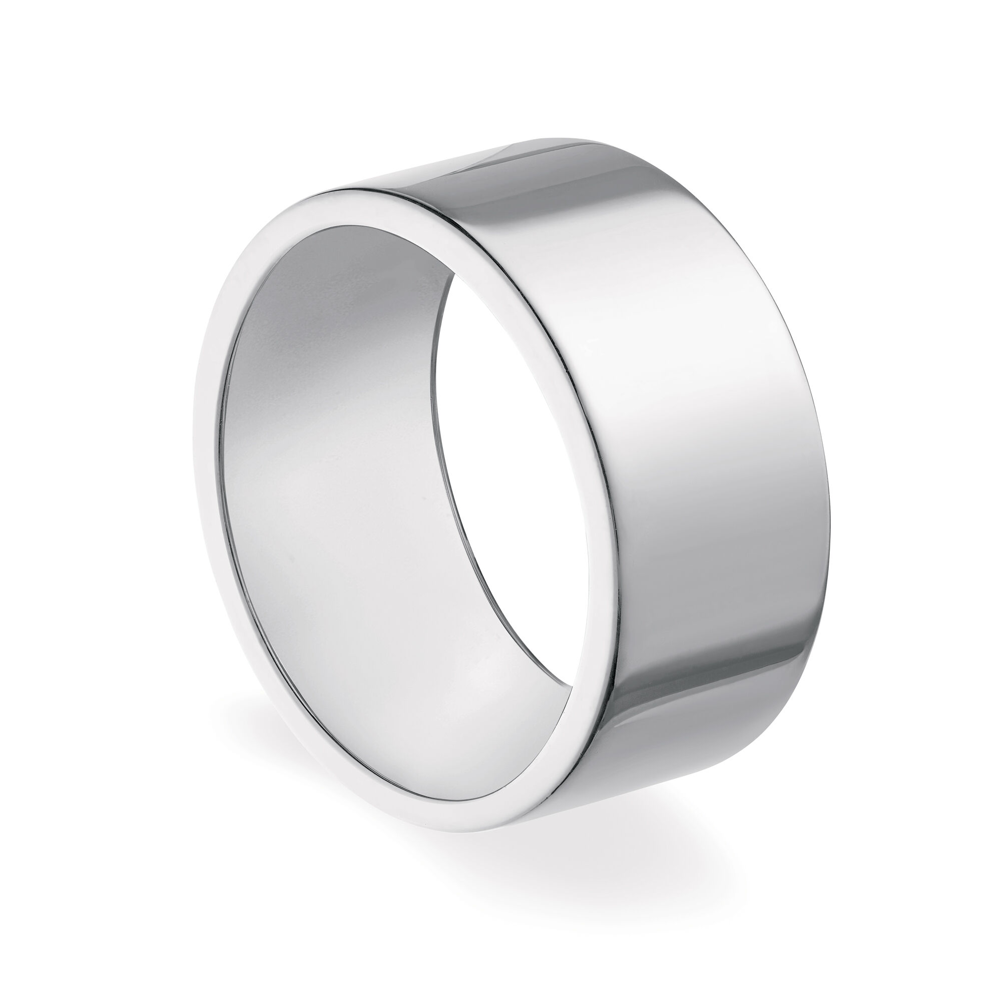 Sterling Silver Band Ring - 10mm | Birks Essentials