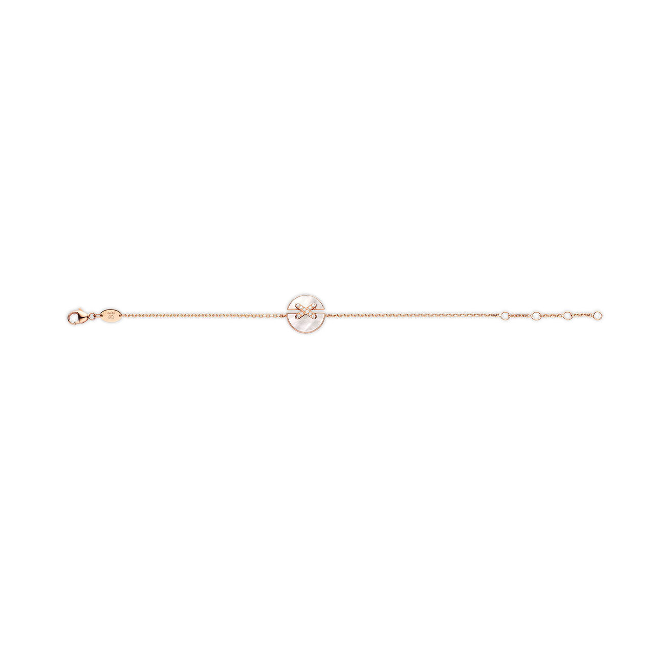 Jeux de Liens Harmony Rose Bracelet Gold | Chaumet Diamond Mother-Of-Pearl
