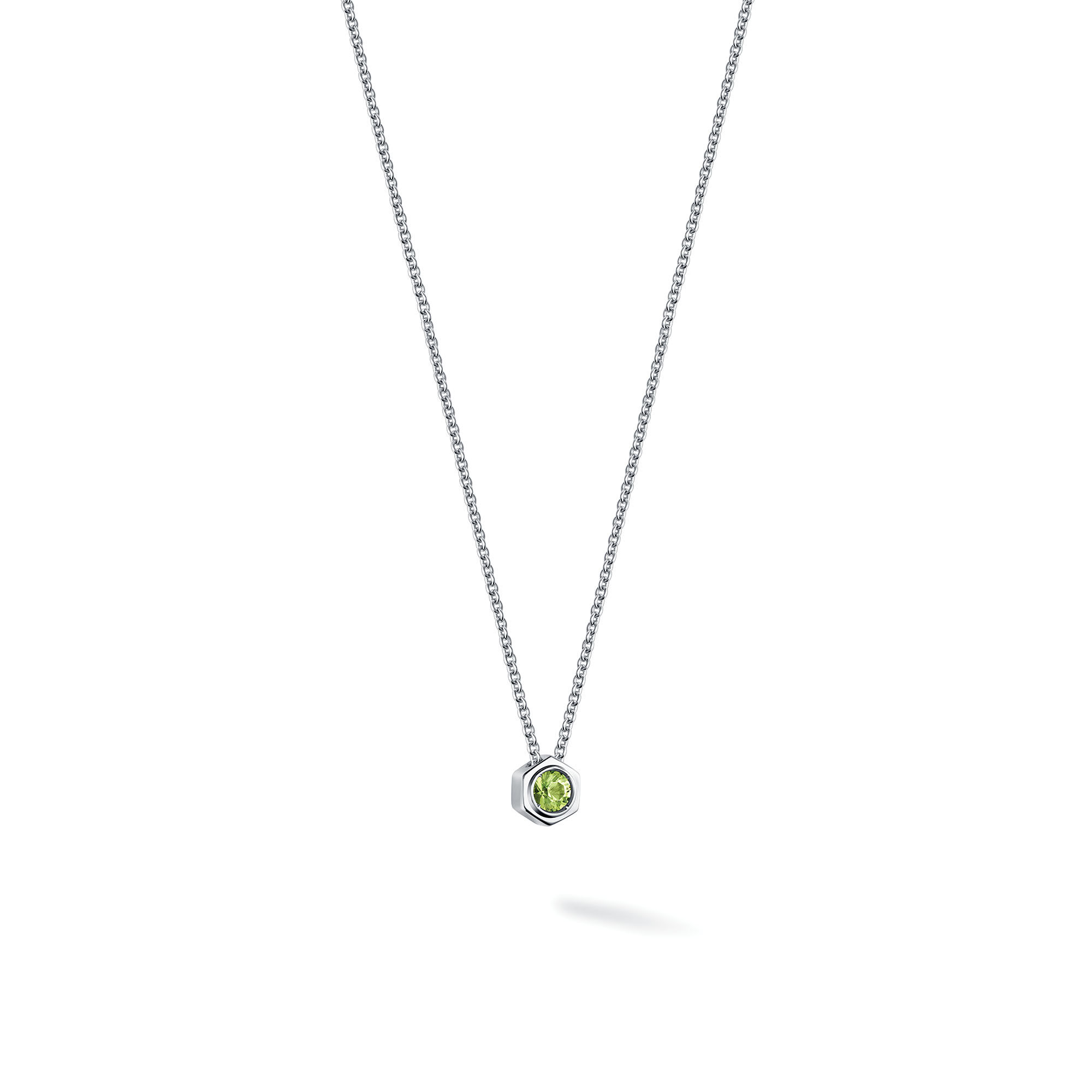 Peridot and Silver Necklace | Birks Bee Chic
