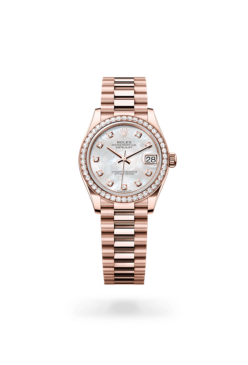 Rolex Datejust 31 in 18 ct Everose gold M278285RBR 0005 Maison Birks