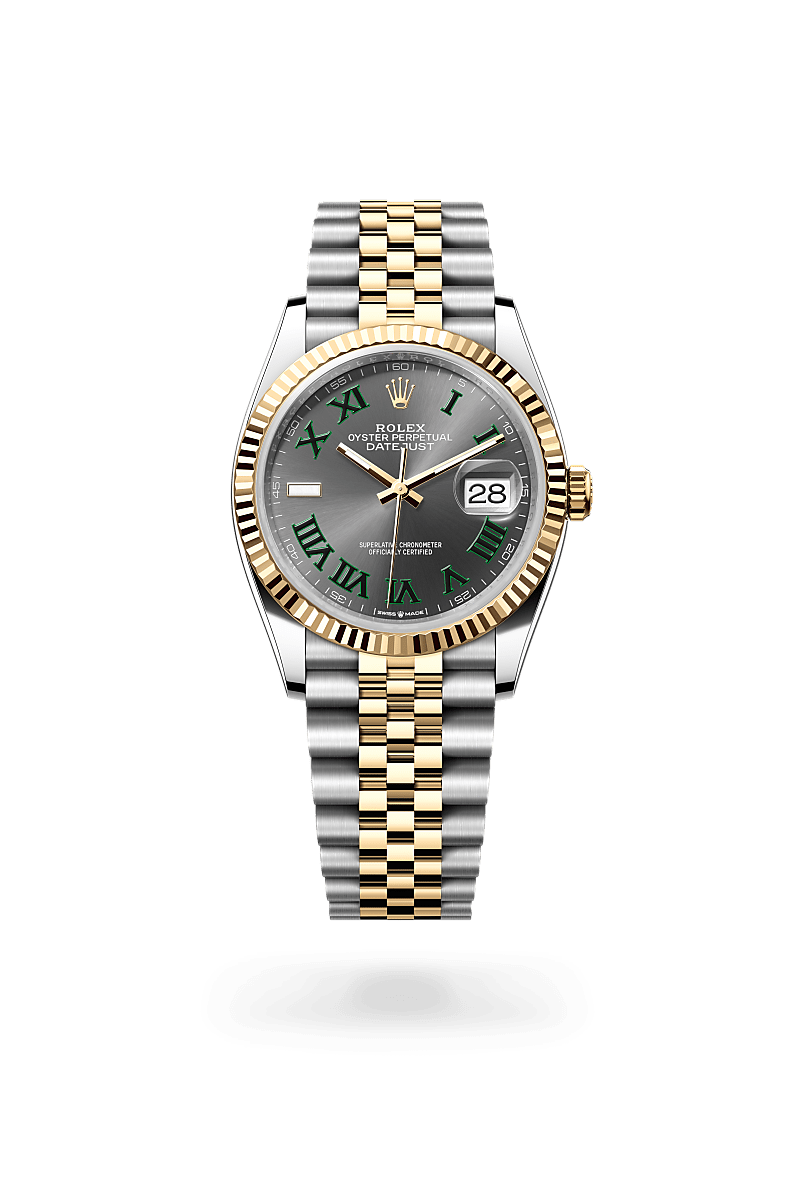 Rolex datejust gold steel sale