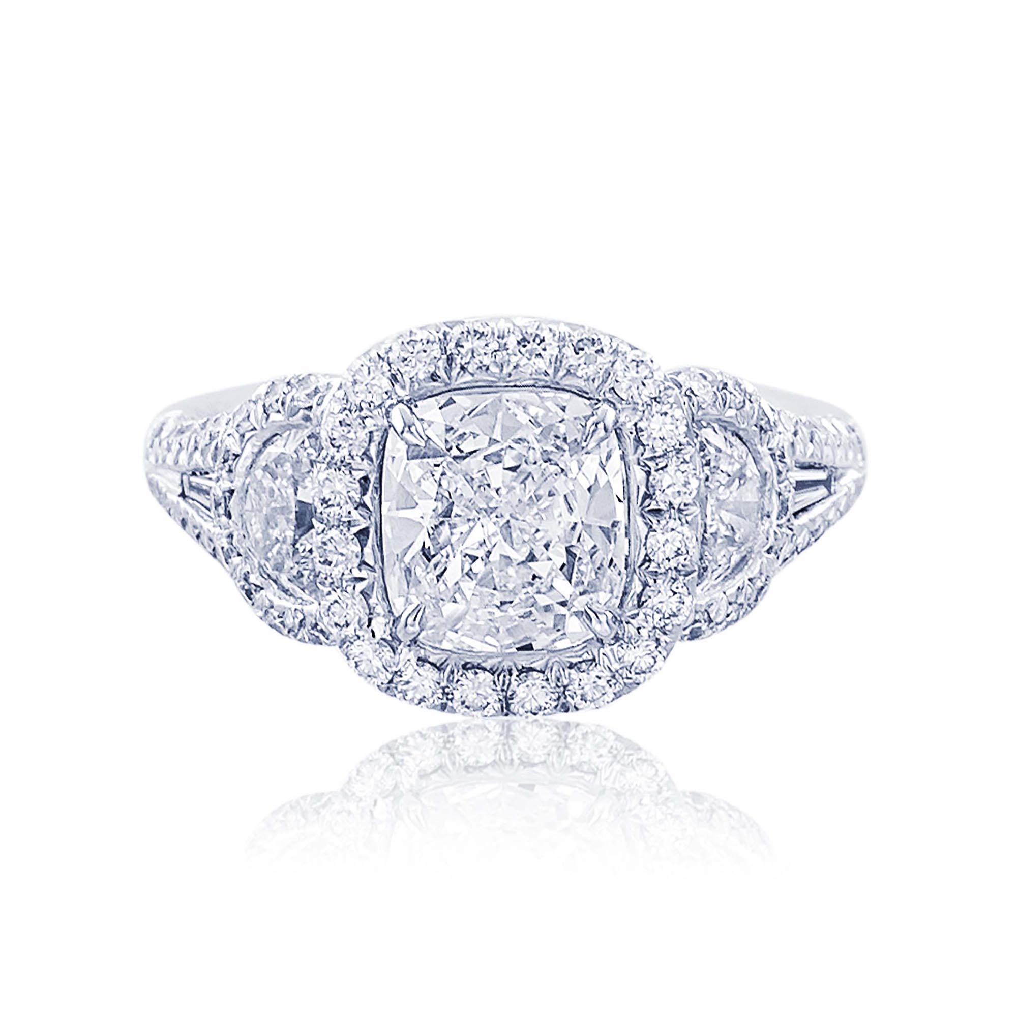 Halo Diamond Engagement Ring | Style 7786