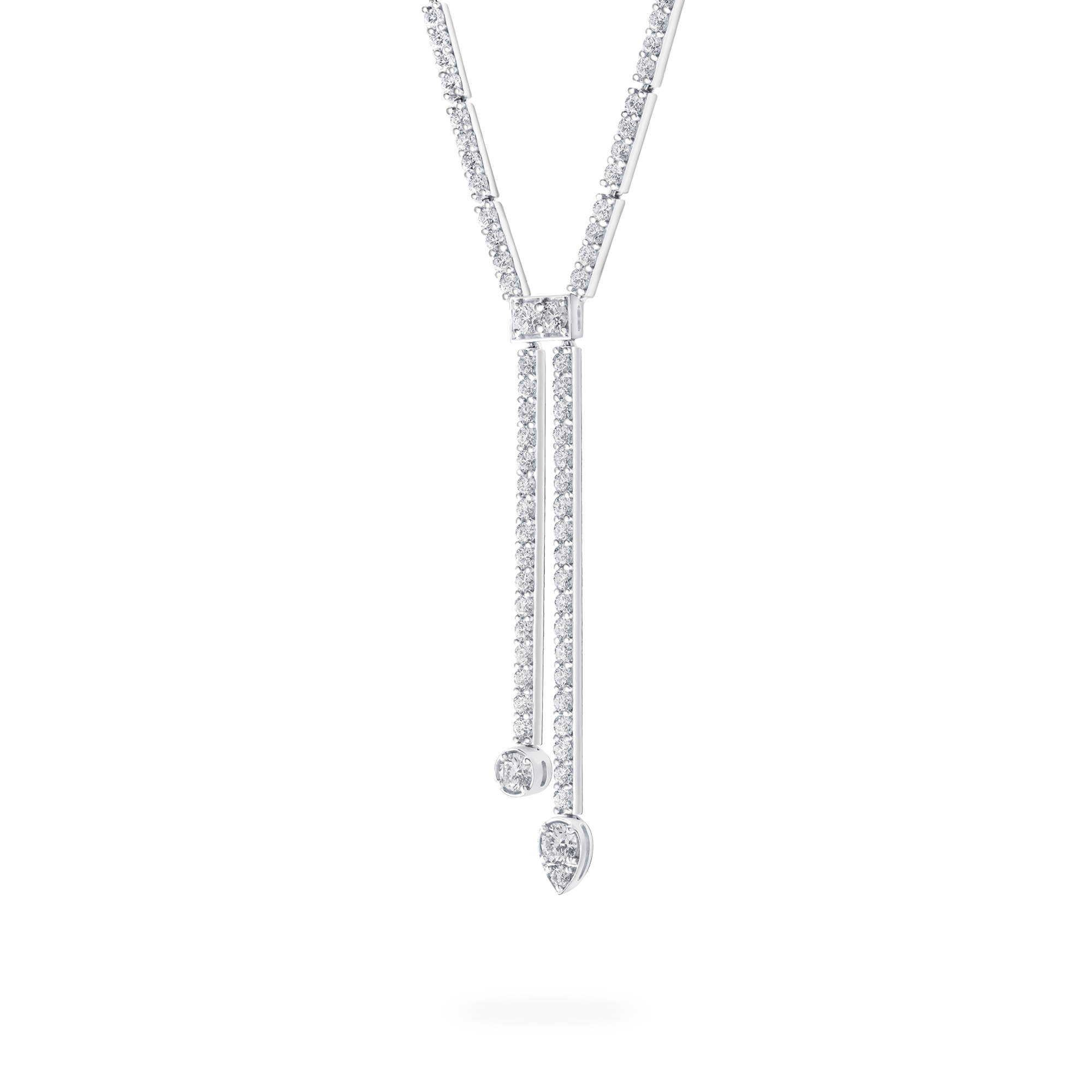 Diamond Lariat Necklace