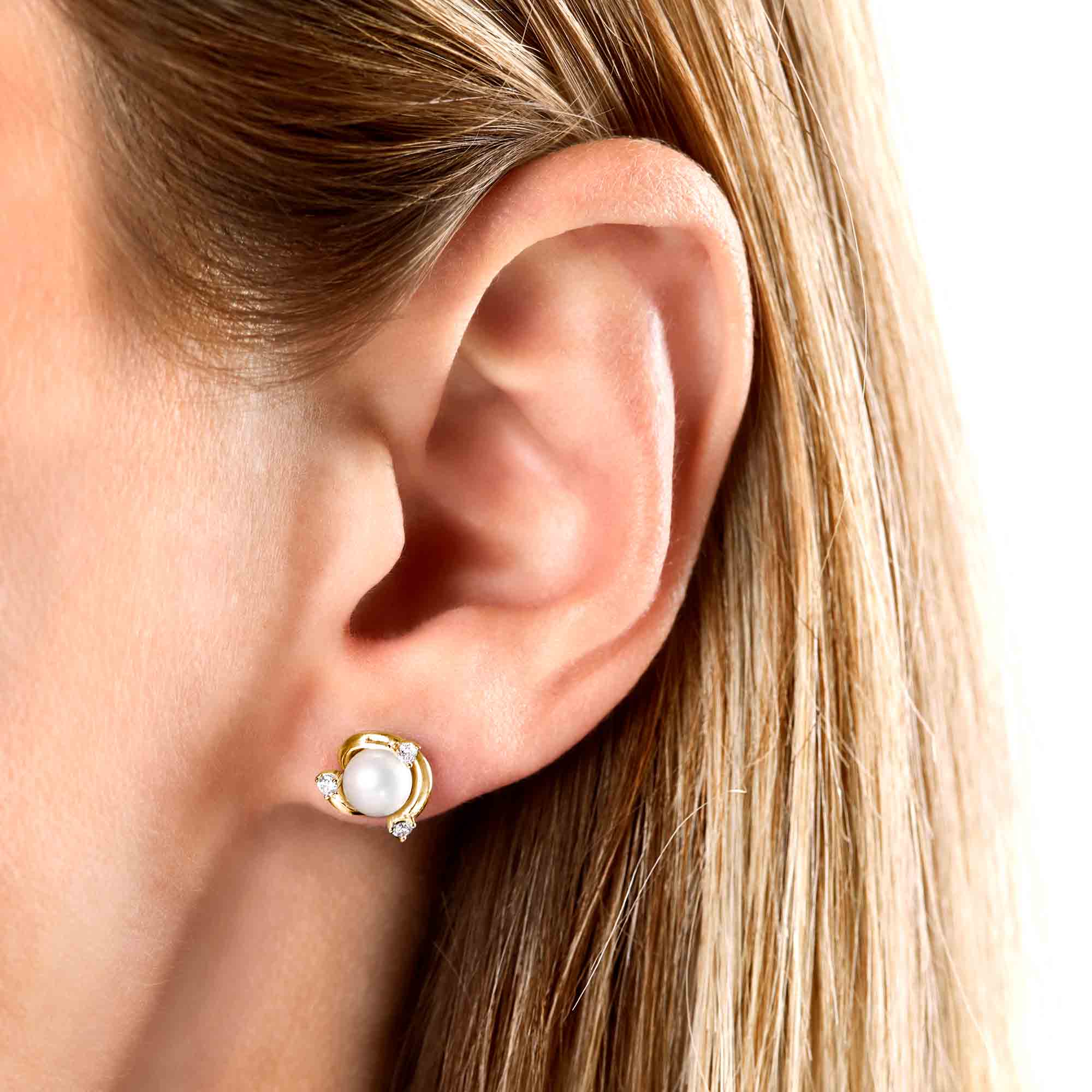 Pearl Spike Studs – Lu and Lo Jewellery