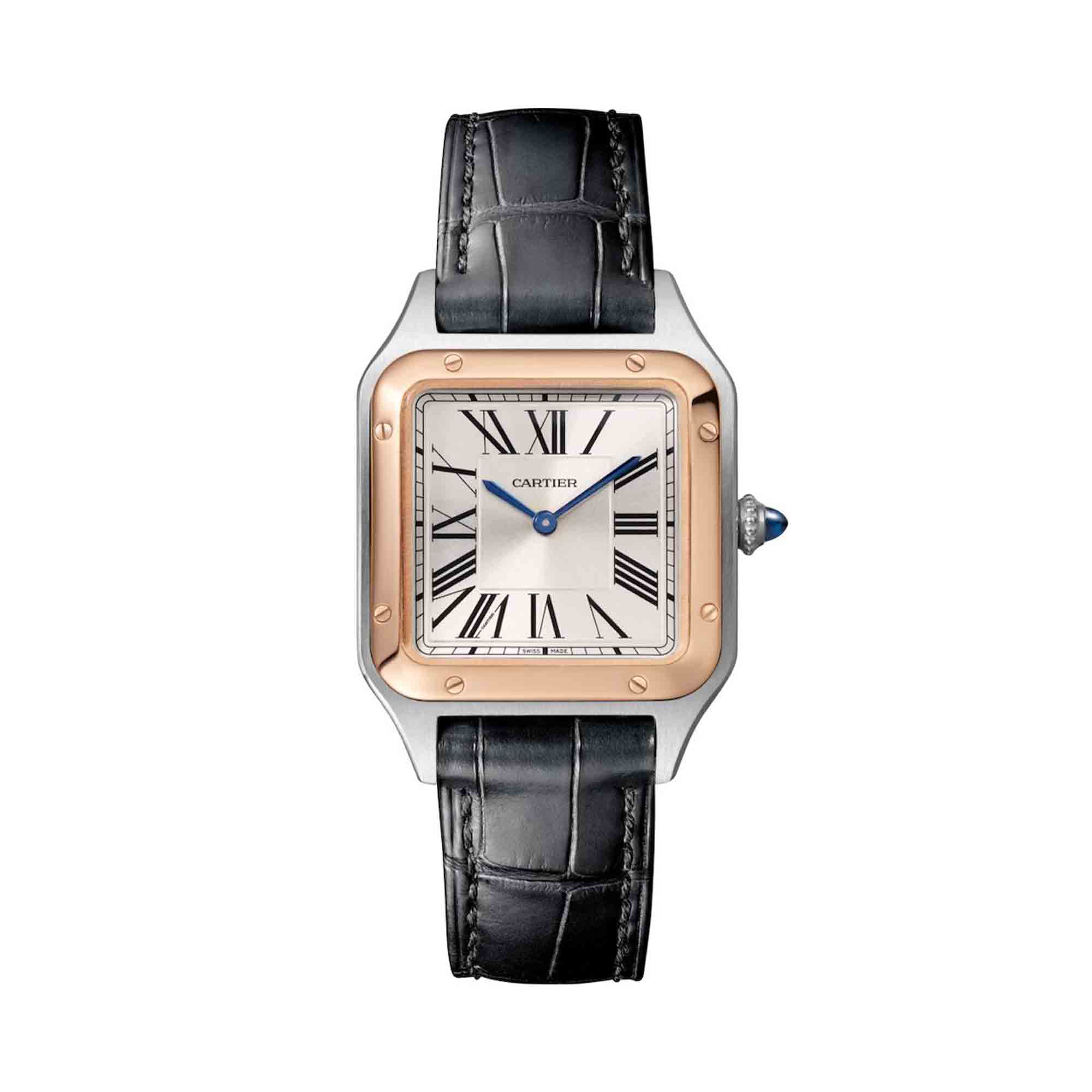 Santos Dumont Small Model Quartz 38mm Rose Gold Stainless Steel